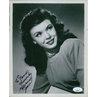 Gloria Jean Actress Signed 8x10 Original Still Glossy Photo JSA Authenticated