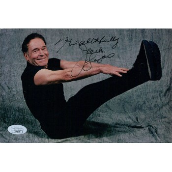 Jack LaLanne Signed 6x9 Cardstock Promo Photo JSA Authenticated