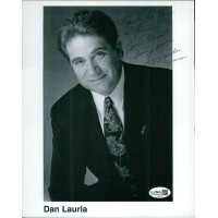 Dan Lauria The Wonder Years Actor Signed 8x10 Cardstock Photo JSA Authenticated