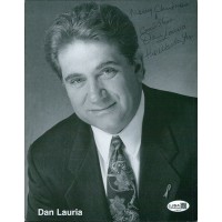 Dan Lauria The Wonder Years Actor Signed 8x10 Cardstock Photo JSA Authenticated