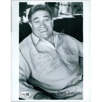 Dan Lauria The Wonder Years Actor Signed 8x10 Cardstock Photo JSA Authenticated