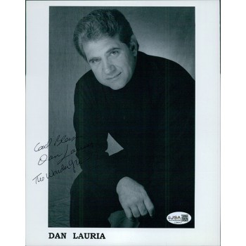 Dan Lauria The Wonder Years Actor Signed 8x10 Cardstock Photo JSA Auth Imprints