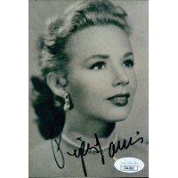 Piper Laurie Actress Signed 4x6 Glossy Photo JSA Authenticated