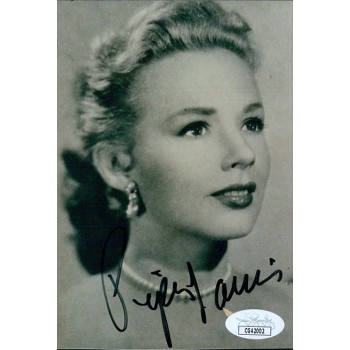Piper Laurie Actress Signed 4x6 Glossy Photo JSA Authenticated