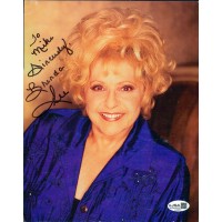 Brenda Lee Singer Signed 8x10 Cardstock Photo JSA Authenticated Personalized