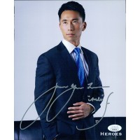 James Kyson Lee Heroes Actor Signed 8x10 Cardstock Photo JSA Authenticated