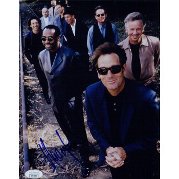 Huey Lewis Signed 8x10 Glossy Photo JSA Authenticated