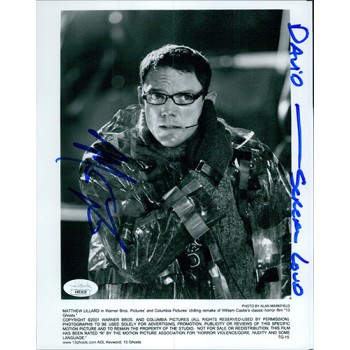 Matthew Lillard 13 Ghosts Actor Signed 8x10 Matte Promo Photo JSA Authenticated