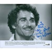 Tony Lo Bianco Bloodbrothers Signed 8x9.5 Glossy Promo Photo JSA Authentic Kinks