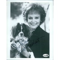 June Lockhart Actress Signed 8x10 Glossy Vintage Photo JSA Authenticated Kinks