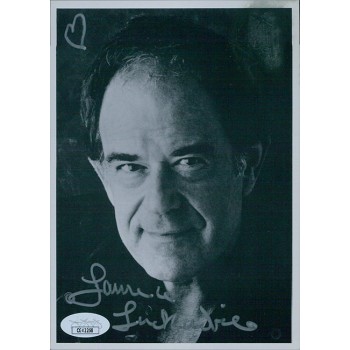 Laurence Luckinbill Actor Signed 5x7 Cardstock Promo Photo JSA Authenticated