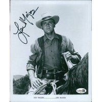 Lee Majors Big Valley Actor Signed 8x10 Glossy Photo JSA Authenticated Kinks