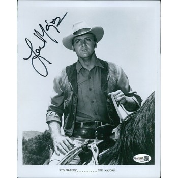Lee Majors Big Valley Actor Signed 8x10 Glossy Photo JSA Authenticated Kinks