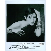 Melissa Manchester Actress Singer Signed 8x10 Glossy Photo JSA Authenticated