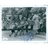 Jerry Maren The Wizard Of Oz Signed 8x10 Glossy Photo JSA Authenticated