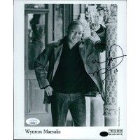 Wynton Marsalis Jazz Musician Signed 8x10 Matte Promo Photo JSA Authenticated