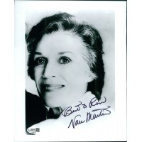 Nan Martin Actress Signed 8x10 Glossy Photo JSA Authenticated Personalized