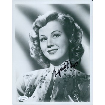 Virginia Mayo Actress Signed 8x10 Glossy Photo JSA Authenticated