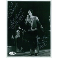Marilyn McCoo And Billy Davis Jr. Signed 7x9 Original Photo JSA Authenticated