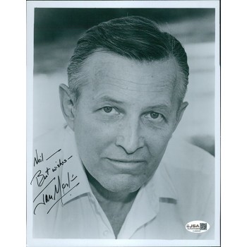 Jan Merlin Actor Signed 8x10 Glossy Photo JSA Authenticated Personalized