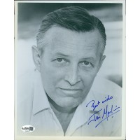 Jan Merlin Actor Signed 8x10 Glossy Photo JSA Authenticated