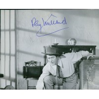 Ray Milland Actor Signed 5x6.5 Glossy Photo JSA Authenticated