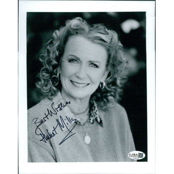 Juliet Mills Actress Signed 8x10 Matte Photo JSA Authenticated Smudging