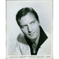 George Montgomery Actor Signed 8x10 Vintage Glossy Photo JSA Authenticated Kinks