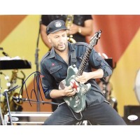 Tom Morello Rage Against the Machine Signed 11x14 Matte Photo JSA Authenticated