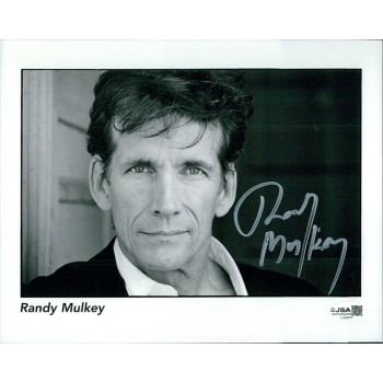 Randy Mulkey Actor Signed 8x10 Cardstock Promo Photo JSA Authenticated
