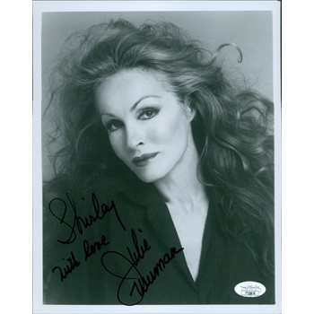 Julie Newmar Actress Signed 8x10 Glossy Photo JSA Authenticated