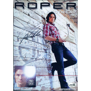 Joe Nichols Country Singer Signed 8x11 Cardstock Promo Photo JSA Authenticated