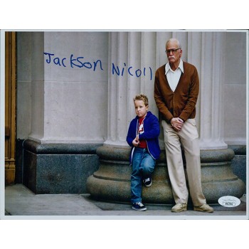 Jackson Nicoll Jackass Signed 8.5x11 Cardstock Photo JSA Authenticated