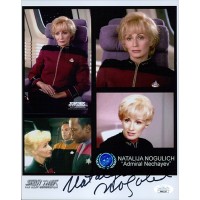 Natalija Nogulich Star Trek Signed 8x10 Matte Promo Photo JSA Authenticated