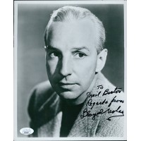 Lloyd Nolan Actor Signed 8x10 Glossy Photo JSA Authenticated