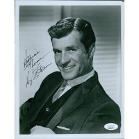 Hugh O'Brian Actor Signed 8x10 Glossy Photo JSA Authenticated