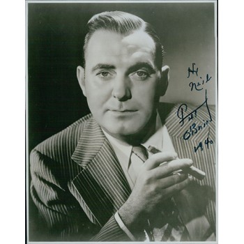 Pat O'Brien Actor Signed 7.5x9.5 Original Still Vintage Photo JSA Authenticated