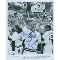 Michael O'Keefe The Slugger's Wife Signed 8x10 Glossy Photo JSA Authenticated