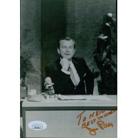 Jack Paar The Tonight Show Host Signed 5x7 Glossy Photo JSA Authen Personalized