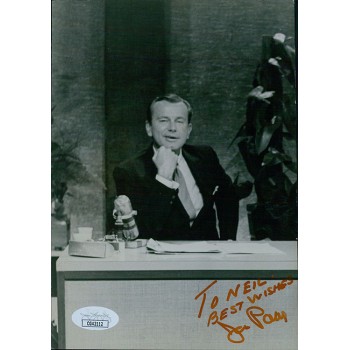 Jack Paar The Tonight Show Host Signed 5x7 Glossy Photo JSA Authen Personalized