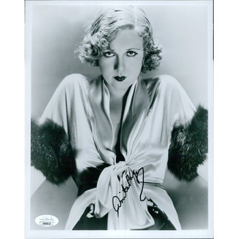 Anita Page Actress Signed 8x10 Glossy Photo JSA Authenticated