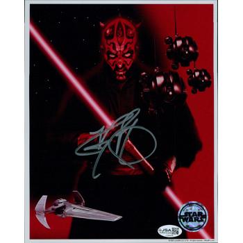 Ray Park Star Wars Signed 8x10 Official Matte Photo JSA Authenticated
