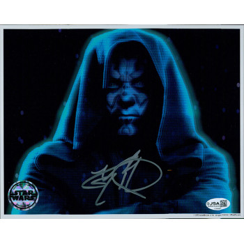 Ray Park Star Wars Signed 8x10 Official Matte Photo JSA Authenticated