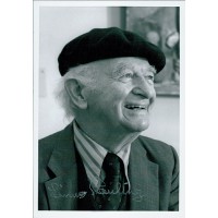 Linus Pauling Chemist Signed 5x7 Black and White Photo JSA Authenticated