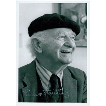 Linus Pauling Chemist Signed 5x7 Black and White Photo JSA Authenticated