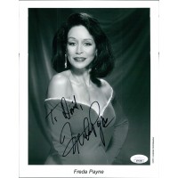 Freda Payne Singer Signed 8x10 Matte Photo JSA Authenticated