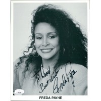 Freda Payne Singer Signed 8x10 Cardstock Photo JSA Authenticated