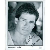 Anthony Pena The Young and the Restless Signed 8x10 Photo JSA Authenticated