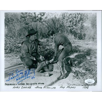 House Peters Jr. Under California Stars Signed 8x10 Glossy Photo JSA Authentic