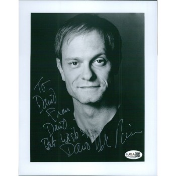 David Hyde Pierce Actor Signed 8x10 Matte Photo JSA Authenticated